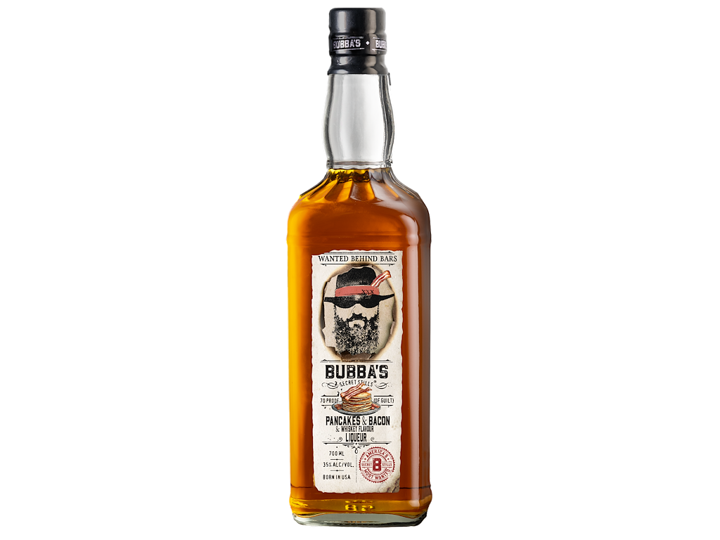 Bubba's Pancakes and Bacon Whiskey Flavour Liqueur