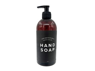 Håndsæbe, handsoap, cremesæbe, u/farve, m/parfume (skovbær), m/pumpe, brun flaske, 12x500ml/ctn