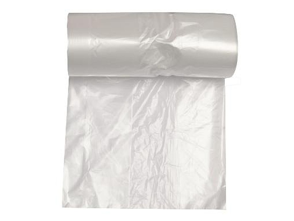 Spandepose 50 ltr, 600x850 mm 50ps/rl, 16 my med Fals Kompakt LDPE Klar, 12x50stk