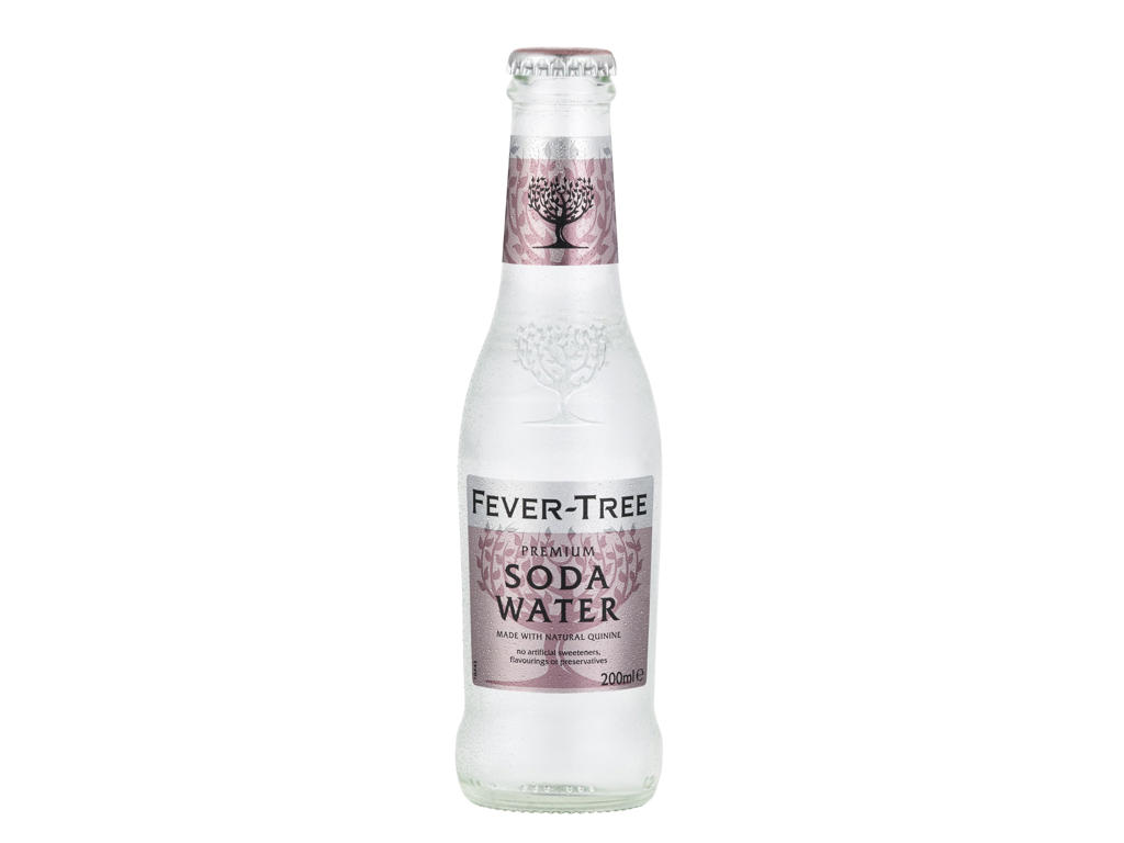 Fever Tree Soda Water, 24stk, 20cl