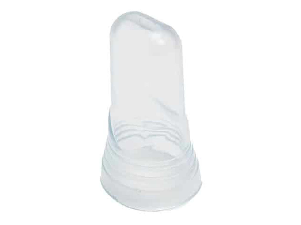 Stor Dust Cap Klar (12 stk)