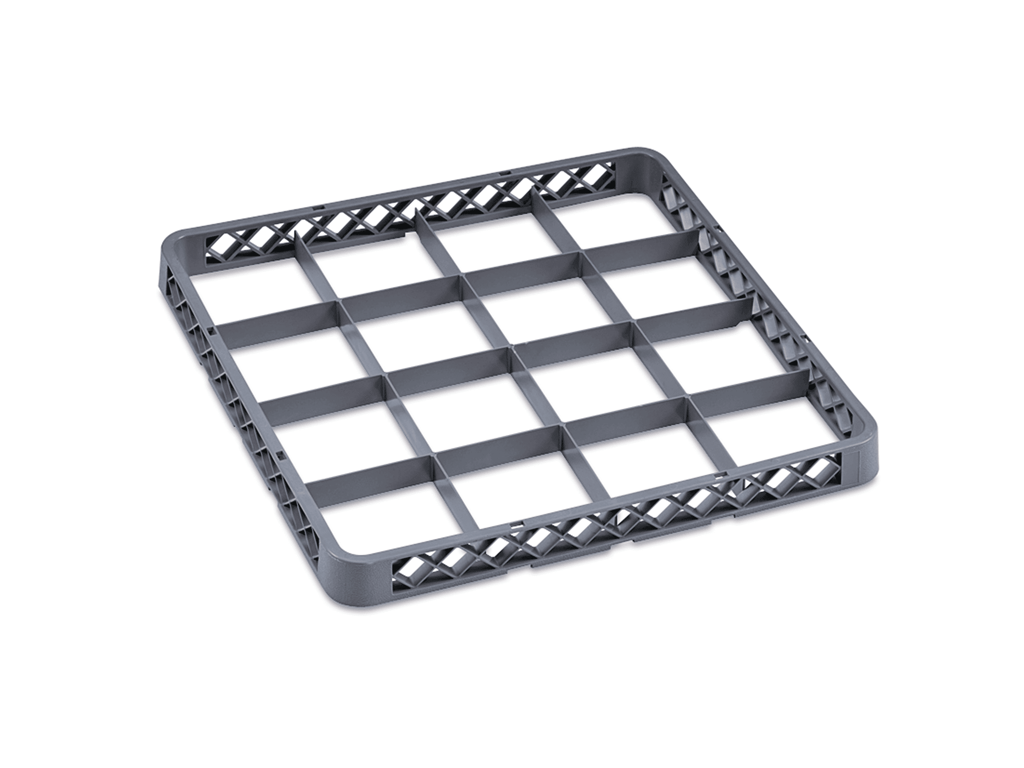 Grå Opvaskebakke Forhøjer til 16 rum