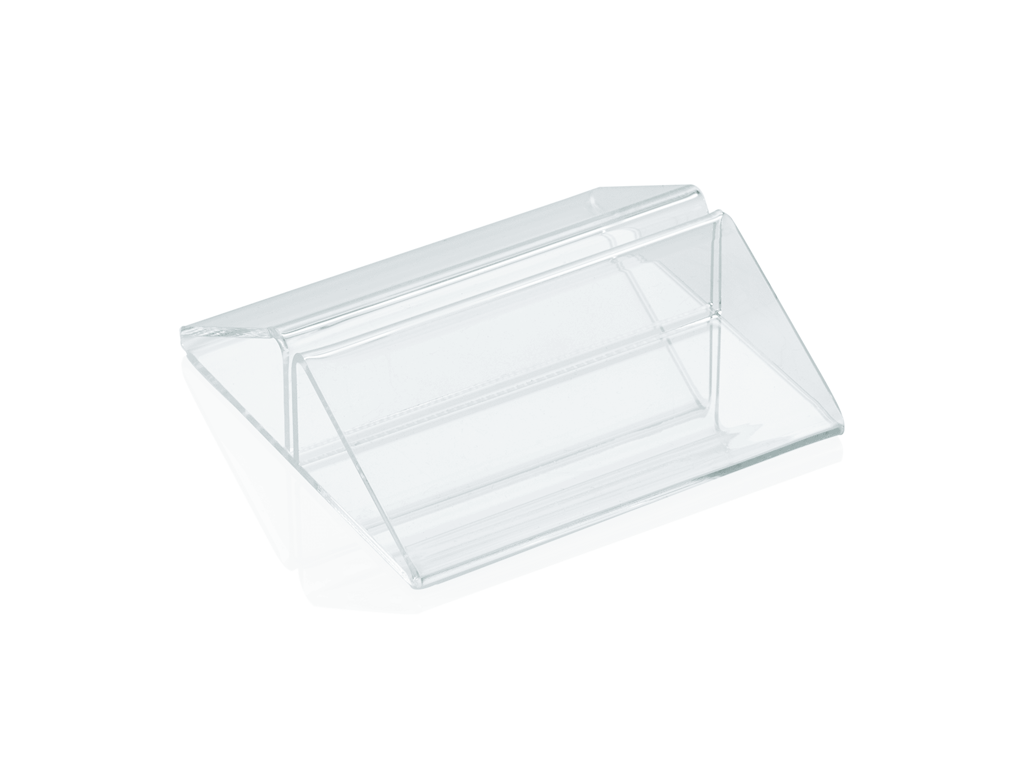 Menuholder Klar plast