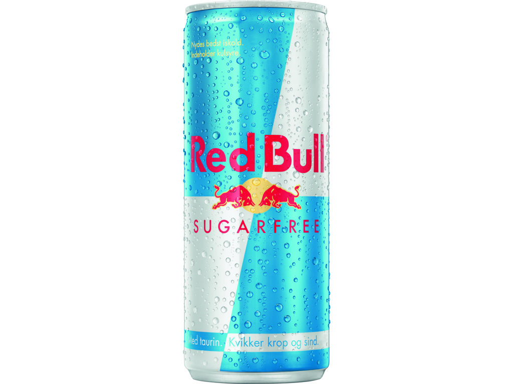 Red Bull Sugar Free 24x250ML DK Dåse
