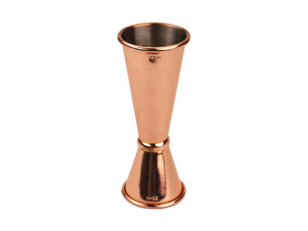 Nordicbar Jigger V-Shape 25/50 ml Kobber