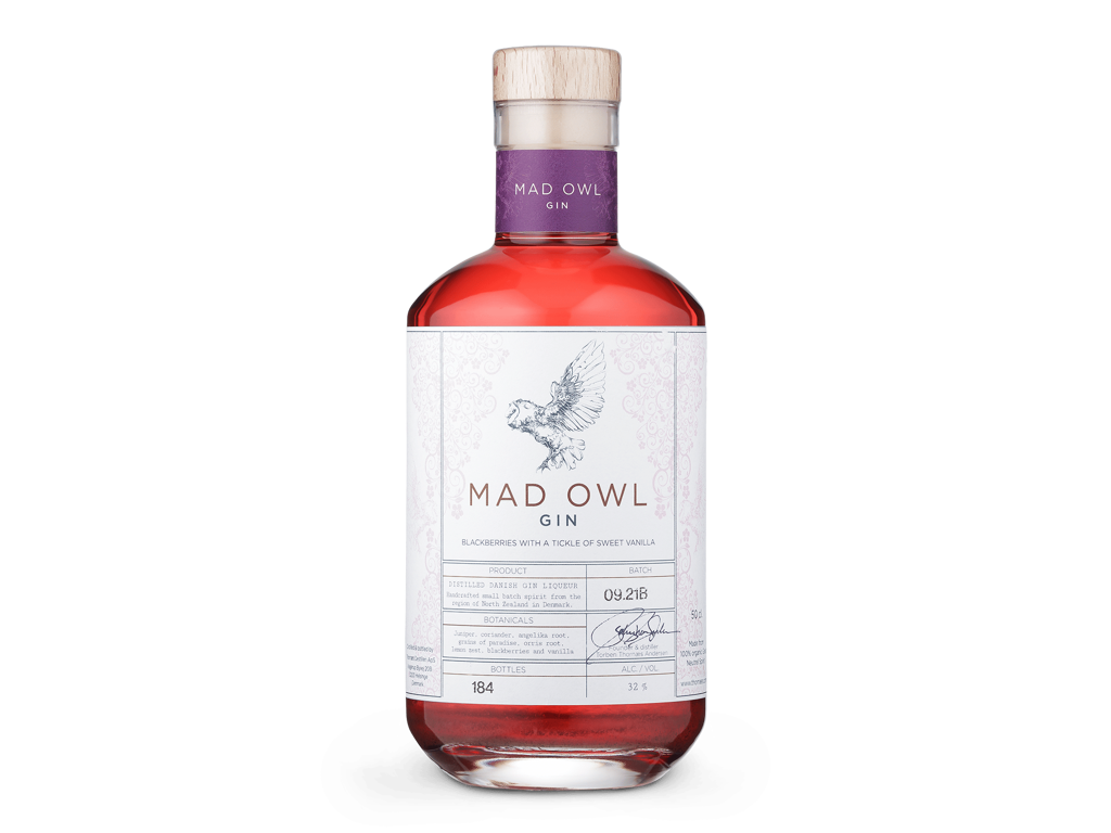Mad Owl Gin - Blackberries