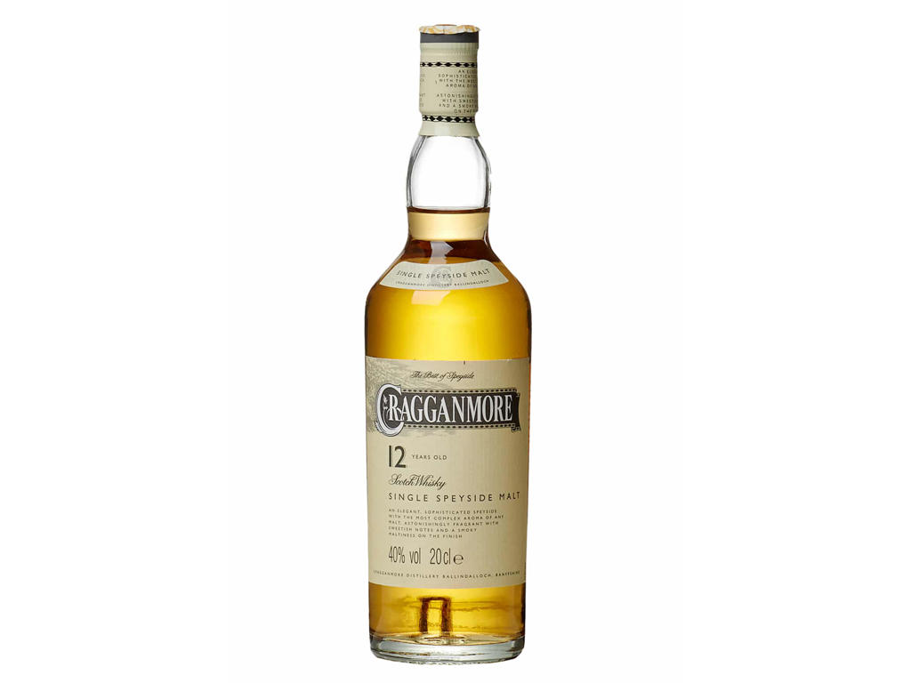Cragganmore 12 år, 0,2l.