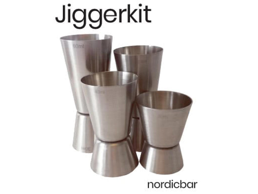 JiggerKit 15/20/25/30/40/50/60 ml
