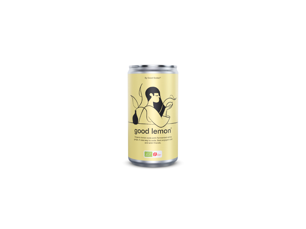 Good Lemon 25cl. 24 stk. Øko