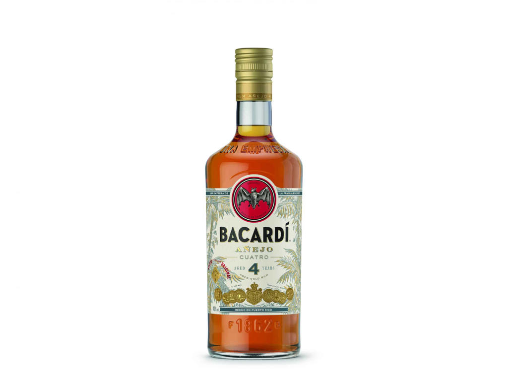 Bacardi Anejo Cuatro 4y