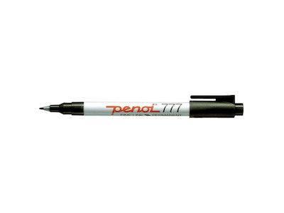 Marker, sort, permanent, Penol 777, 1mm, 20pcs/pck