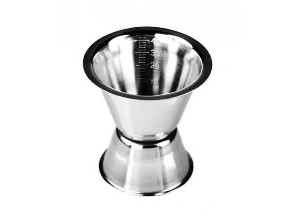 Jigger 2-4 cl m. riller