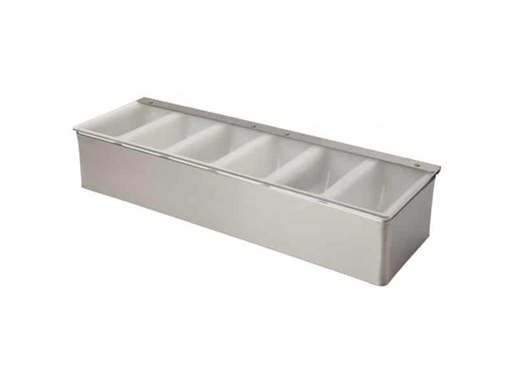 Garnish 6x rumdeler i stål