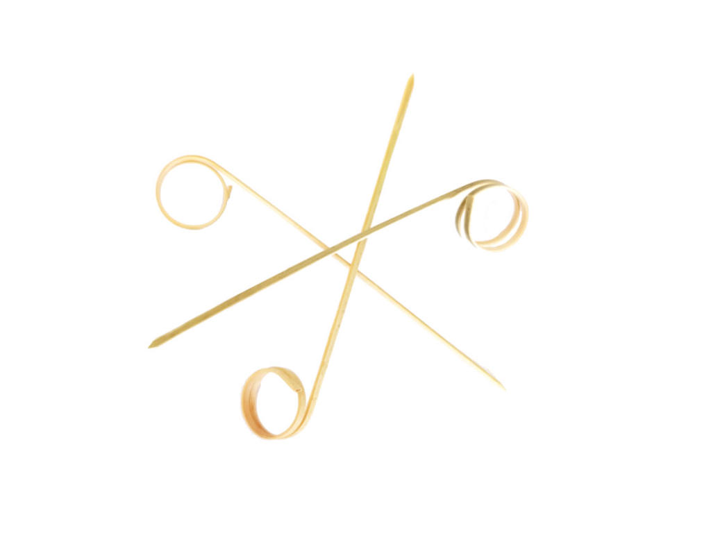 Bambus Ring 12 cm 100 stk