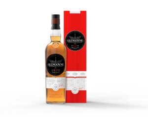 Glengoyne 12yo Single Malt Scotch Whisky, Flaske og gaverør