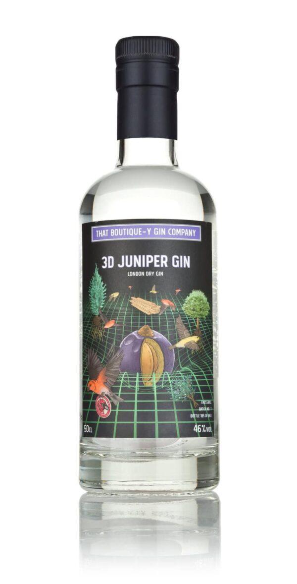 That Boutique-y Gin 3D Juniper, Flaske