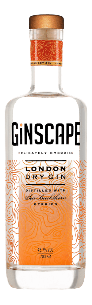Ginscape London Dry Gin, Sea Buckthorn