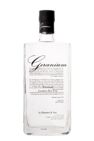 Geranium Gin, flaske