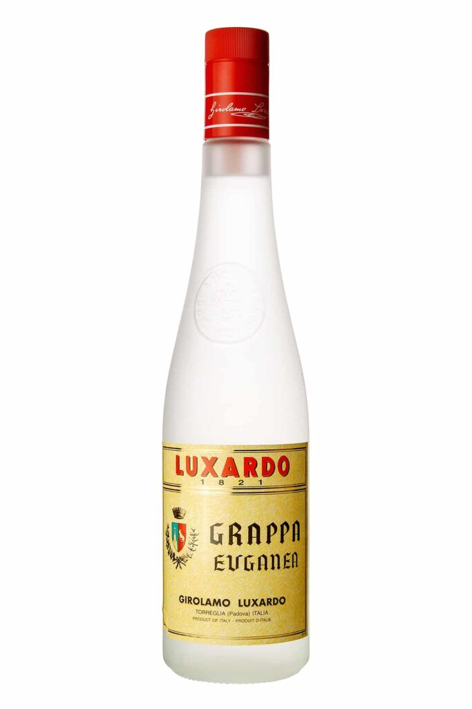 Luxardo Grappa Euganea, flaske