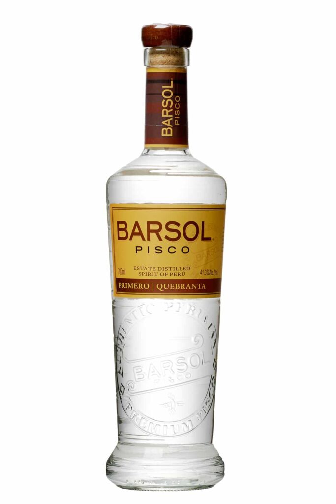 Barsol Puro Quebranta Pisco, Flaske
