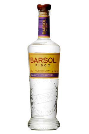 Barsol Selecto Torontel Pisco, Flaske