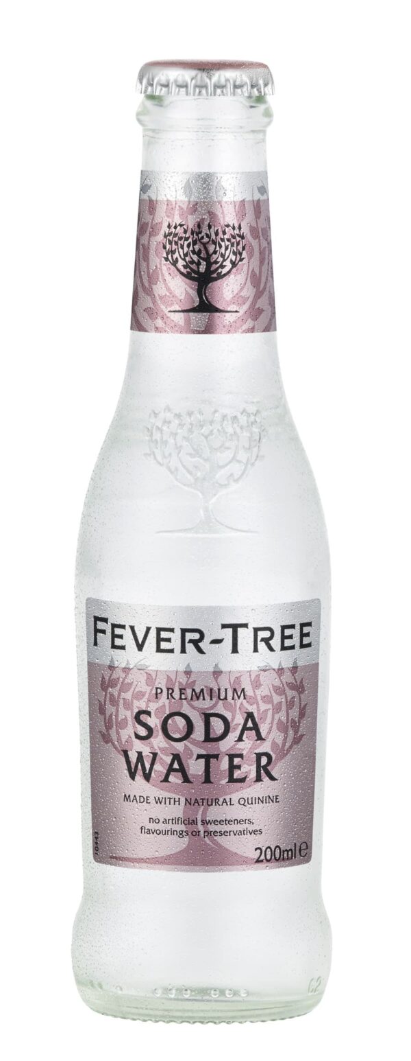 Fever Tree Soda Water, 24stk, 20cl