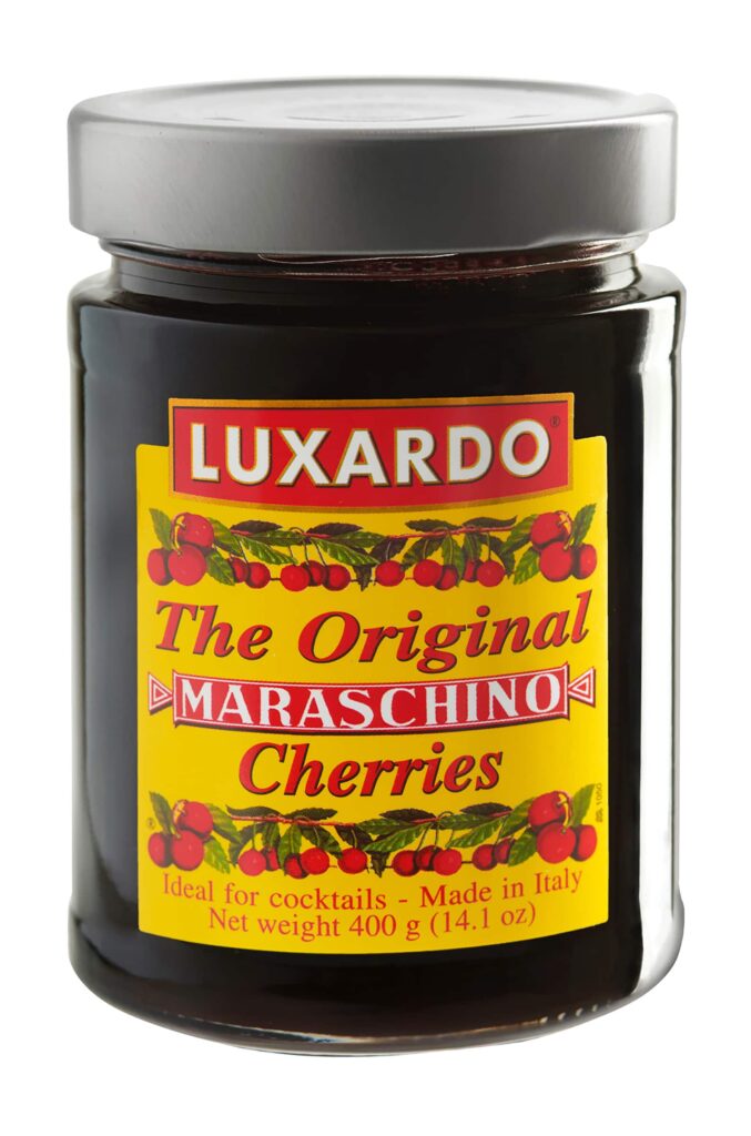 Luxardo Maraschino Cherries, Glas