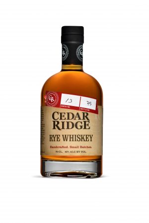 CEDAR Ridge Rye Whiskey
