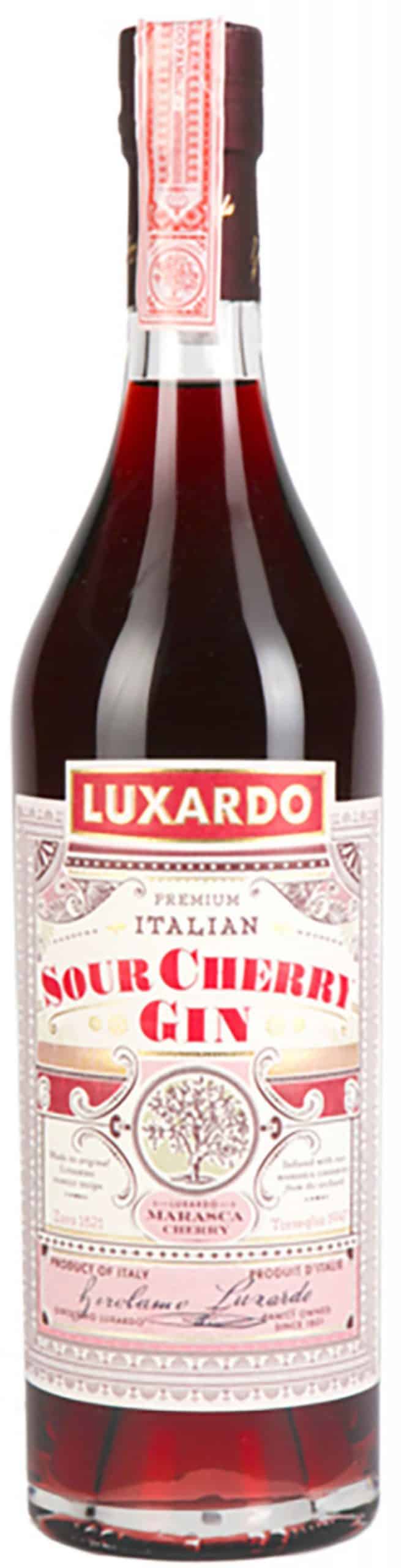 Luxardo Sour Cherry Gin, Flaske