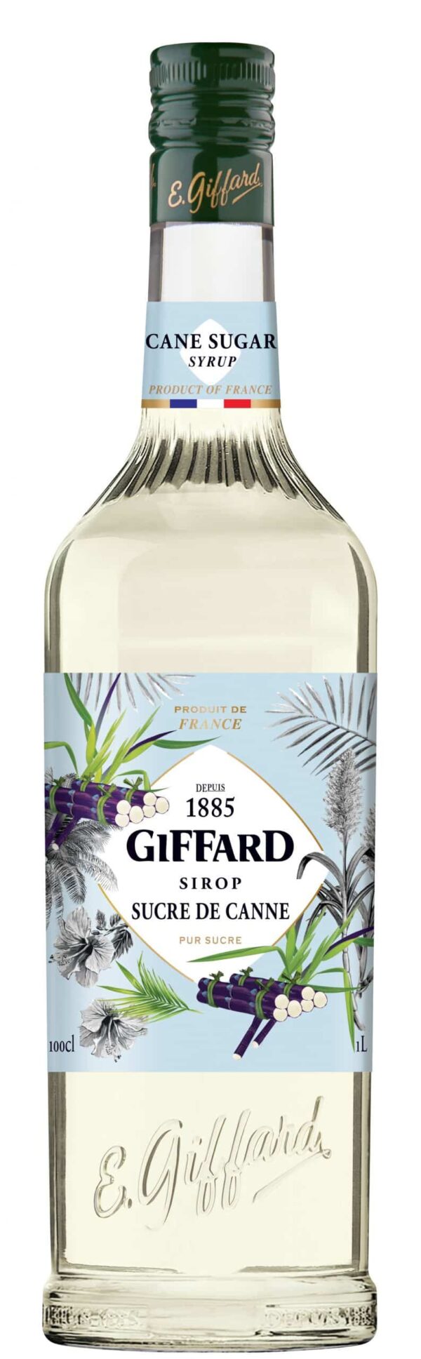 Giffard White Sugar Cane Syrup, Flaske