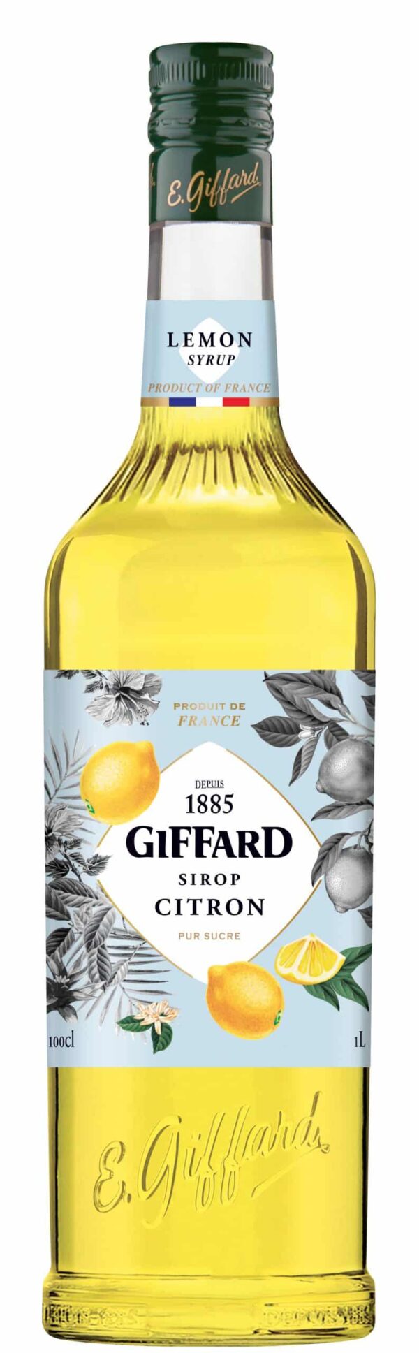 Giffard Lemon Syrup, Flaske