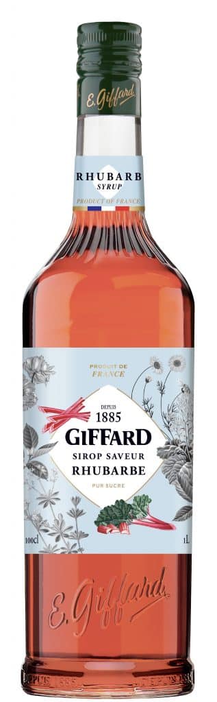 Giffard Rhubarb Syrup, Flaske
