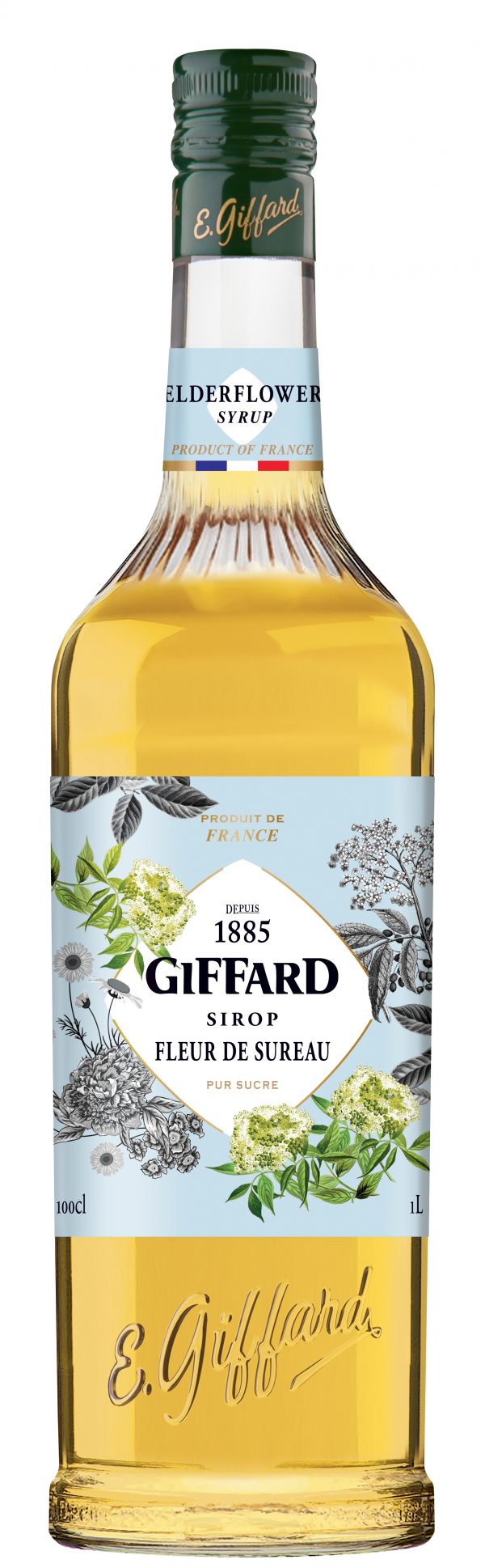 Giffard Elderflower Syrup, Flaske