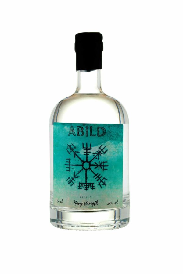 Abild Navy Gin, Flaske
