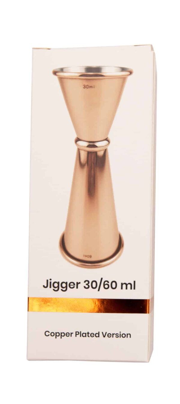 Nordicbar Jigger V-Shape 30/60 ml Kobber