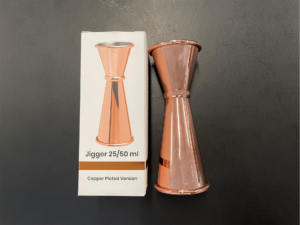 Nordicbar Jigger V-Shape 25/50 ml Kobber