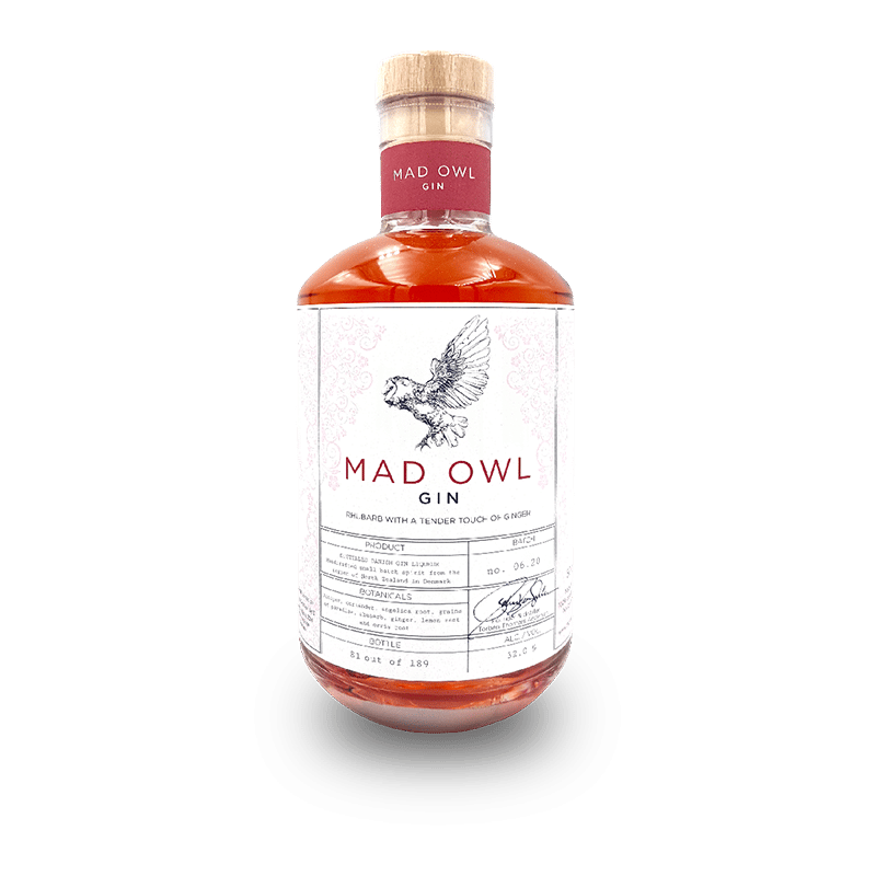 Mad Owl Gin - Rhubarb