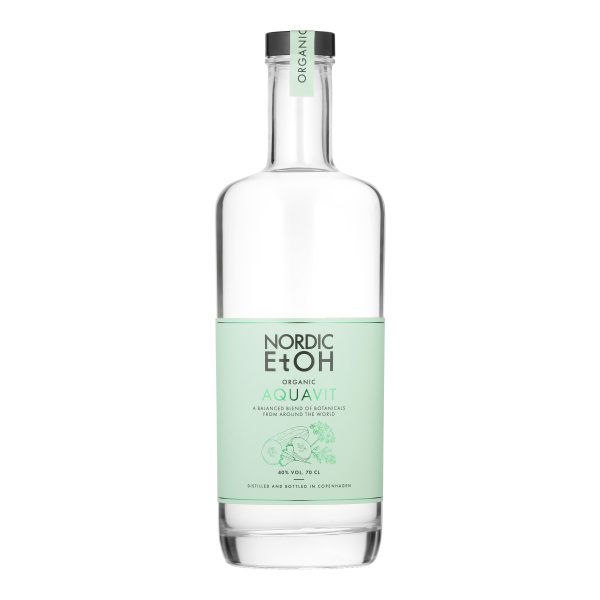 Nordic EtOH Organic Dill Aquavit, Flaske