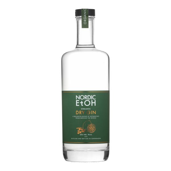 Nordic EtOH Organic - Dry Gin Green Thyme and Lemon, Flaske