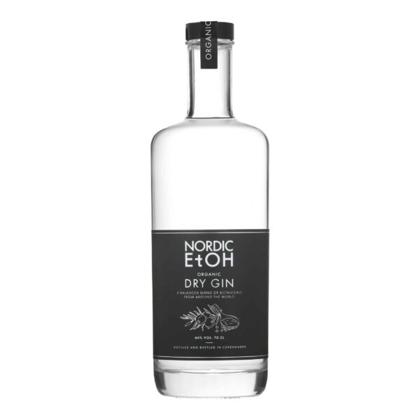 Nordic EtOH Organic Dry Gin, Flaske