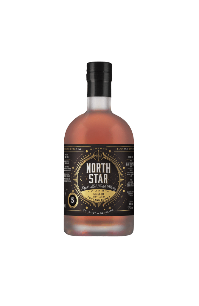 North Star Glasgow Whisky, Flaske