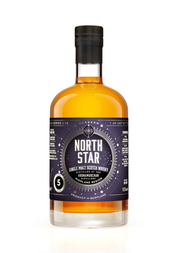 North Star Ardnamurchan Whisky, Flaske