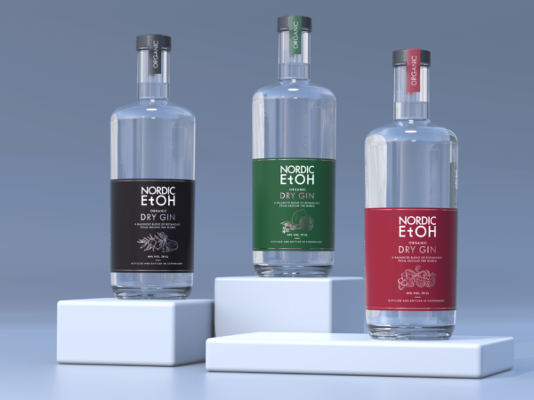 Nordic EtOH Organic Dry Gin - Original Black
