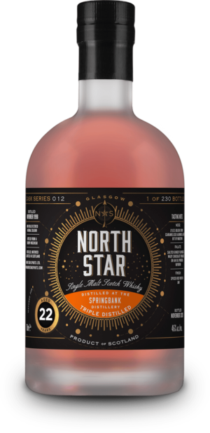 North Star - Springbank Hazelburn 1998 22y Trippel Distilled Whisky, Flaske