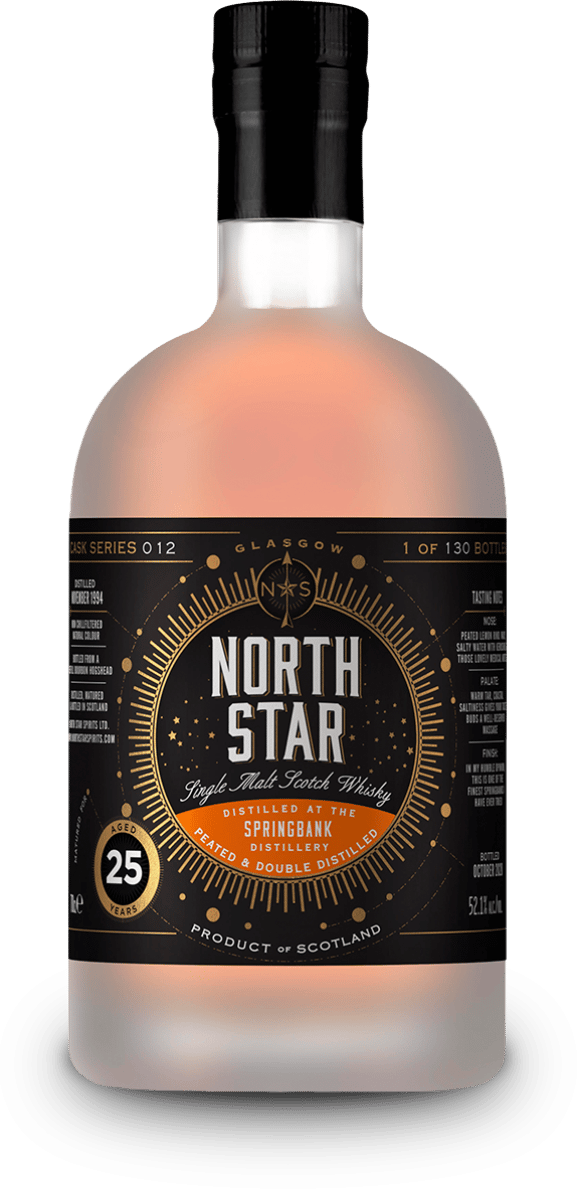 North Star Springbank 1994 25y whisky, Flaske