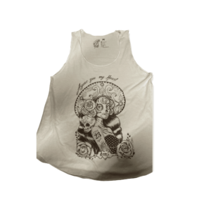 Calle 23 Tank Top Hvid "I Gave you my heart"