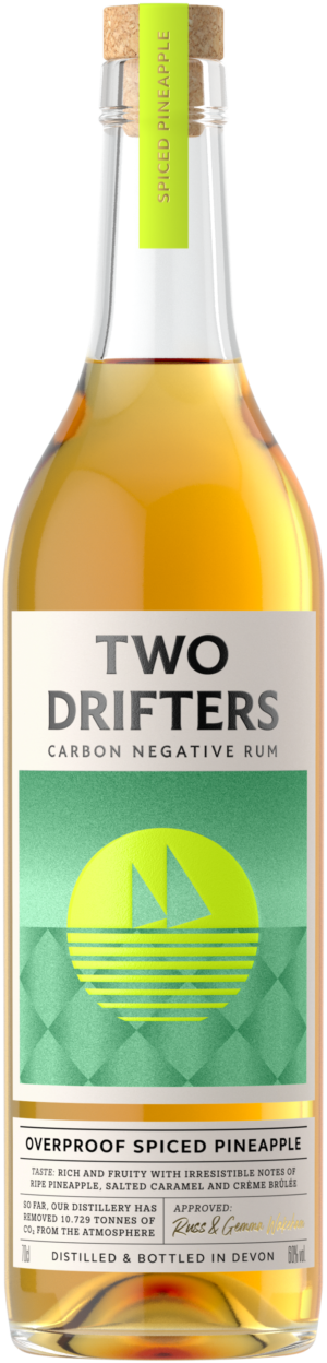 Two Drifters Overproof Spiced Pineapple Rum